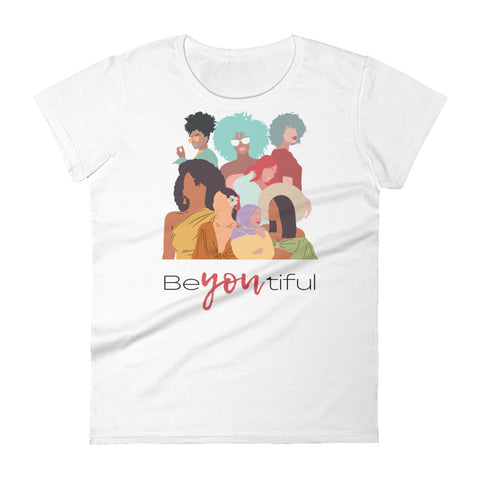 BeYOUtiful (Light) - Women's short sleeve t-shirt
