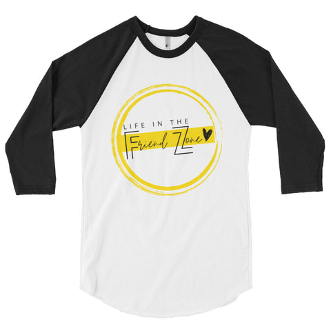 Life In The Friend Zone - Men 3/4 sleeve raglan shirt