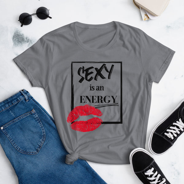 Sexy Is An Energy (Light) - Women's short sleeve t-shirt
