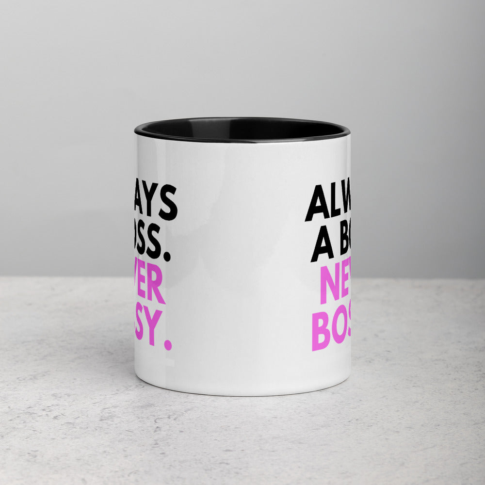 Always A Boss - 360 Design Mug with Inside and Handle Color