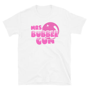 Mrs. Bubble Gum - White - Short-Sleeve Unisex T-Shirt