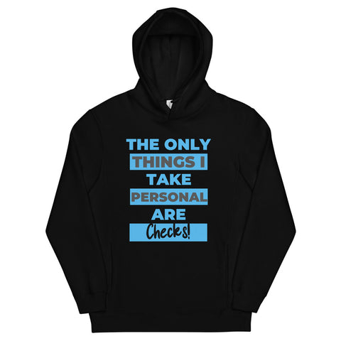 Personal Checks - Unisex fashion hoodie