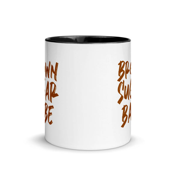 Brown Sugar Babe - 360 Design Mug with Inside and Handle Color