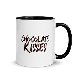 Chocolate Kisses - Mug with Color Inside