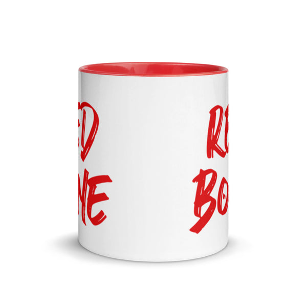 Red Bone - 360 Design Mug with Inside and Handle Color