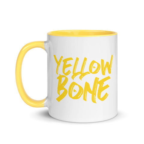 Yellow Bone - 360 Design Mug with Inside and Handle Color