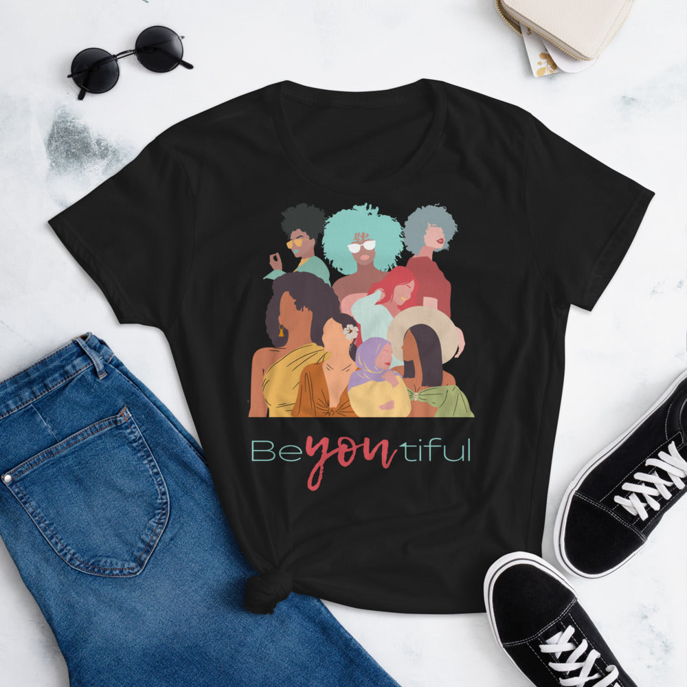 BeYOUtiful (Dark) - Women's Short Sleeve T-Shirt